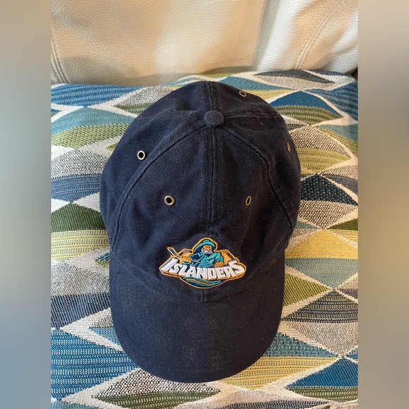 Carhartt Islanders Navy Blue Cap Hat Adjustable NHL NEW - Picture 6 of 9